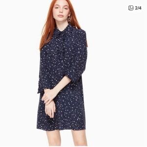 Kate Spade Navy Star Print Dress